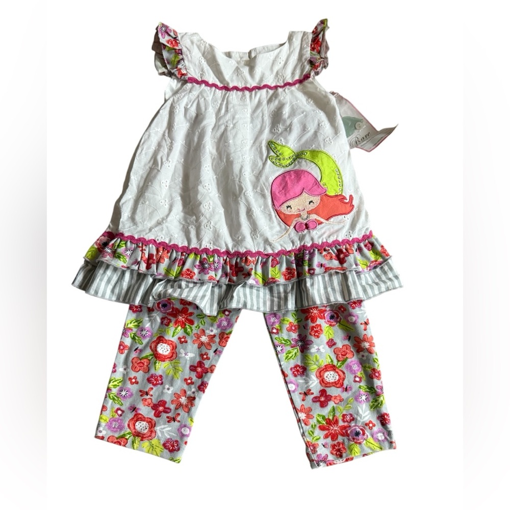 Girls 2 piece outfit by Rare Editions